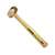 2lb URREA Brand Brass Hammer with Wood Handles