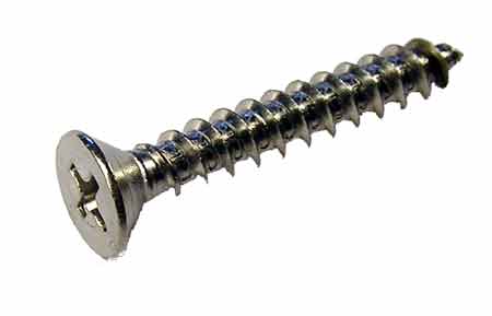Fastenere #2 X 1/2" Phillips Flat Head Stainless Steel Sheet Metal Screws – Qty 50