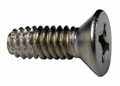 #10-32 x 1" Phillips Flat Head Type F Screw 18-8 Stainless Steel