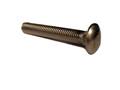 #10-24 x 5/8" Carriage Bolts 18-8 Stainless Steel