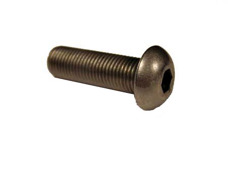 100 4-40x5/8 or 4 x 5/8  Stainless Steel Button Head Cap screw Coarse thread 