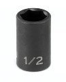 8mm Standard Length Impact Socket 3/8" Drive
