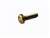 1/4"-28 x 1/2" Tamper Proof Snake Eyes Pan Head Screw 18-8 Stainless