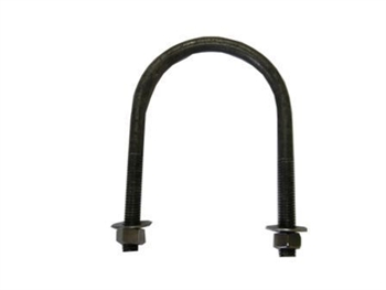 3/8" x 2-7/16" x 4-1/2" 304 Stainless Steel U-Bolt