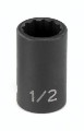 19mm Standard Length 12 Point Impact Socket 3/8