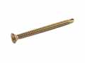 #10 x 3" Phillips Flat Head Drill Screw 410 Stainless Steel