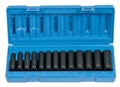 13 Piece 3/8" Drive 12 Point Deep Metric Impact Socket Set