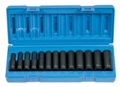 13 Piece 3/8" Drive 6 Point Deep Metric Impact Socket Set