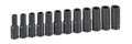 12 Piece 1/2" Drive 6 Point Deep Metric Magnetic Impact Socket Set
