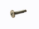 #8 x 1-5/8" Phillips Modified Truss Head Drill Screw Zinc Plated