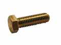 3/8"-16 x 2" Hex Head Cap Screw Full Thread Grade 8 Zinc Yellow