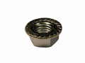 1/2"-20 Serrated Flange Locknut Zinc Plated Steel