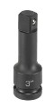 3" Extension Friction Ball Impact Socket 1/2" Drive