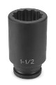 41mm Deep Length 12 Point Impact Socket 3/4" Drive