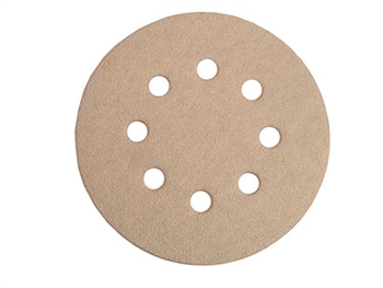 120 Grit 5" 8 Hole Hook & Loop Sanding Disc