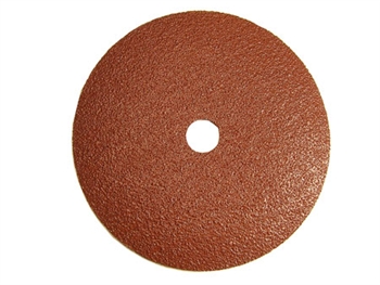 4" 24 Grit Aluminum Oxide Fiber Discs