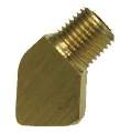 1/4" 45 Degree Street Elbow  Brass Pipe Fitting