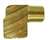 3/4" 90 Degree Street Elbow Brass Pipe Fitting