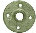 3/4" Floor Flange Schedule 40 Black Iron Pipe Fittings