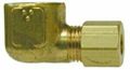 3/16" Compression x 1/8" FNPTF Brass Female Elbow