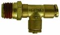 1/4" Tube x 1/4" MPT Male Run Tee-DOT Push In Air Brake