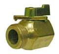 3/4" FGH x 3/4" MGH One way Brass Ball Valve plumbing