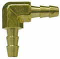 3/16" Brass Hose Barb 90 Degree Elbow plumbing