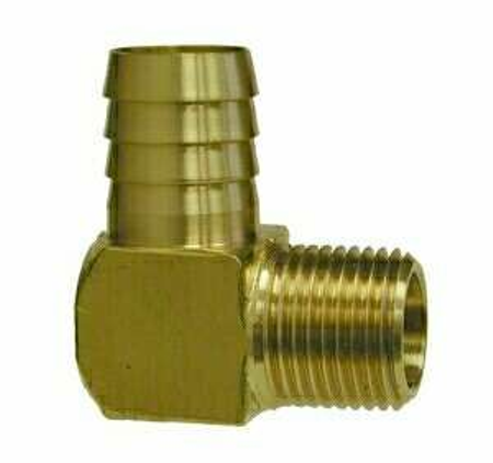 3/8 x 3/8 Barbed 90 Degree Elbow Pack of 2 Pack of 2 3/8 x 3/8 Barbed Metalwork Brass Hose Barb Fitting 