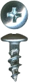 #6 x 1/2" Low Profile Phillips Pan Head Ball Bearing Drawer Slide ZP