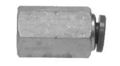 1/4" x 1/4" Composite Body Push In Female Connector