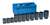 11 Piece 3/4" Drive 6 Point Deep Metric Wheel Serivce Impact Set