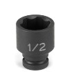 4mm Standard Length Impact Socket 1/4" Drive