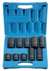 10 Piece 1" Drive Wheel Service Impact Socket Sets