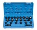 23 Piece 1/4 Drive 6 Point Shallow Fract & Metric Magnetic Impact Set