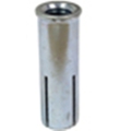 1/4" Lipped Dropin Anchor Zinc Plated