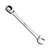 3/8" Chome URREA Brand Combination Ratching Wrench