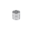 1/4" Chrome Plated URREA 3/8" Drive 12 Point Standard Socket